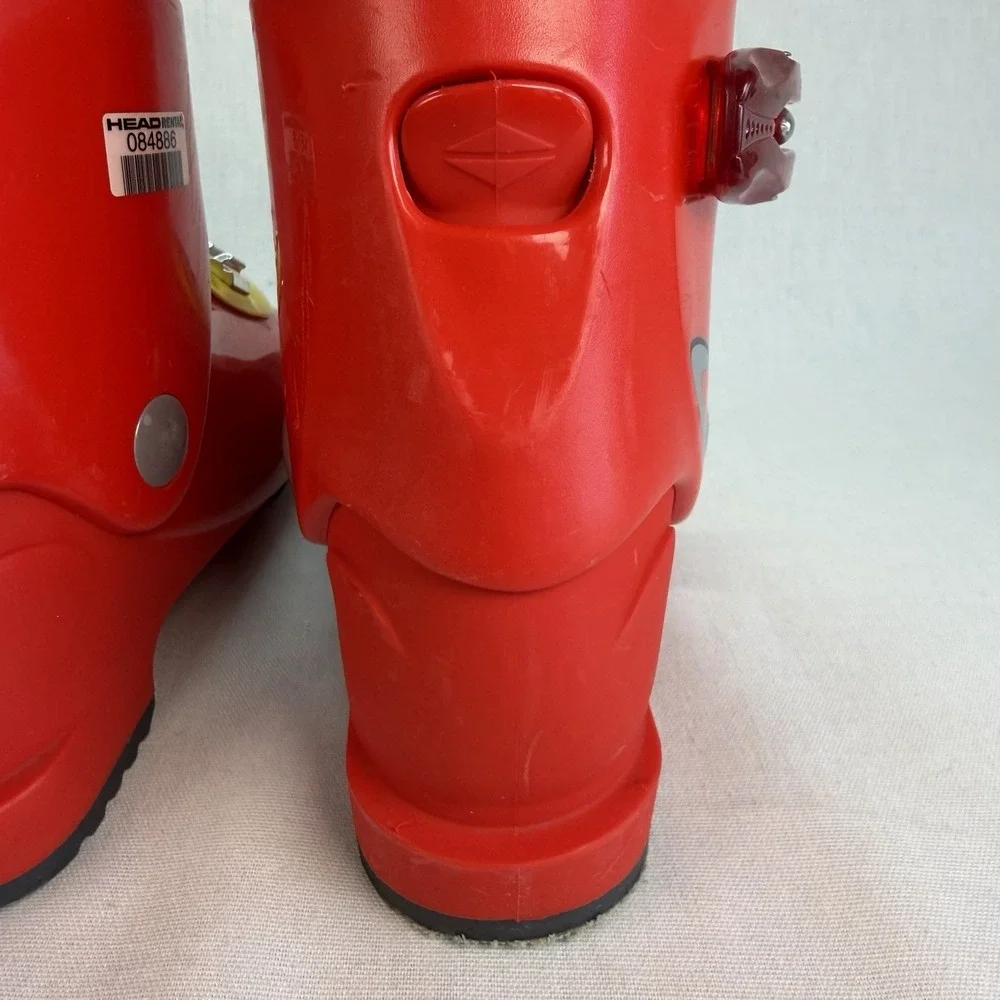 Head Carve HT2 Kids‎ Ski Boots Mondo 20.5 - Size 2.5 Red Yellow